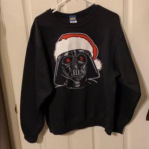 Men's Festive Disney Darth Vader Christmas Sweater